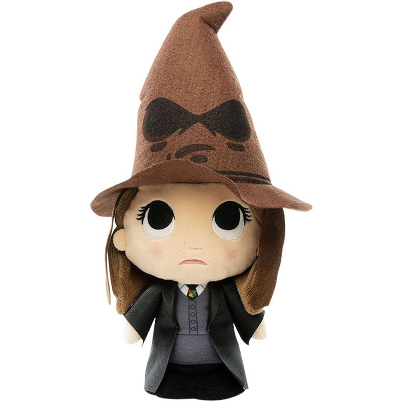 Peluche Harry Potter Hermione con sombrero seleccionador 15cm