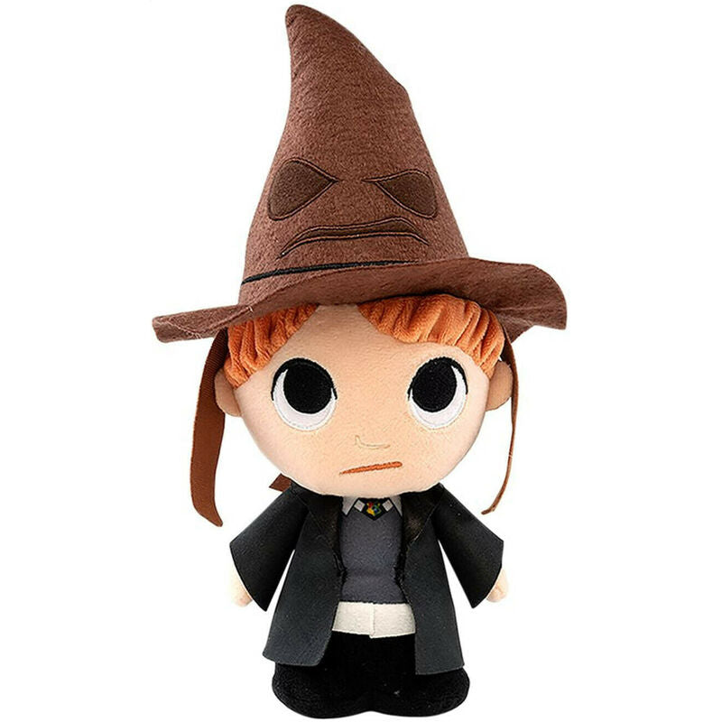 Peluche Harry Potter Ron con sombrero seleccionador 15cm