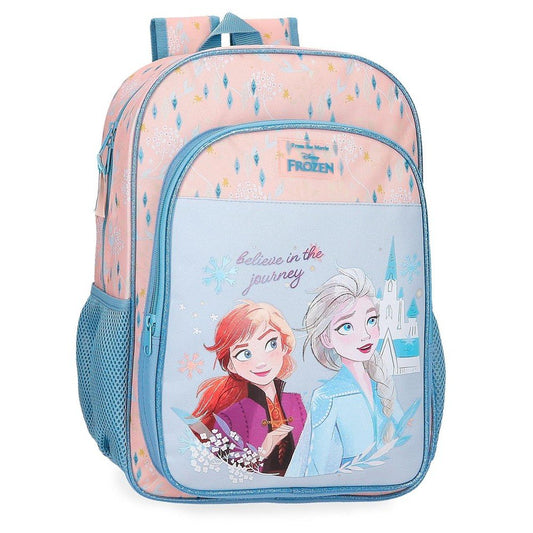 Mochila Escolar Frozen Believe In The Journey 40Cm Adapt A
