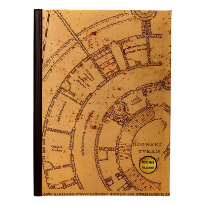 Harry Potter Libreta con luz Mapa del Merodeador