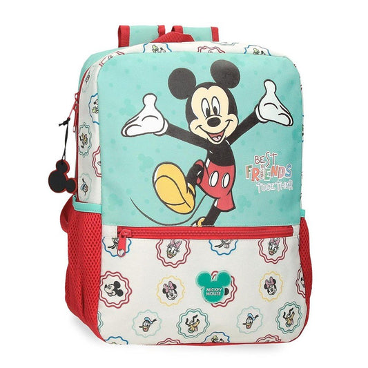 Mochila De Paseo 33X25 Mickey Best Friends Together Adapt A