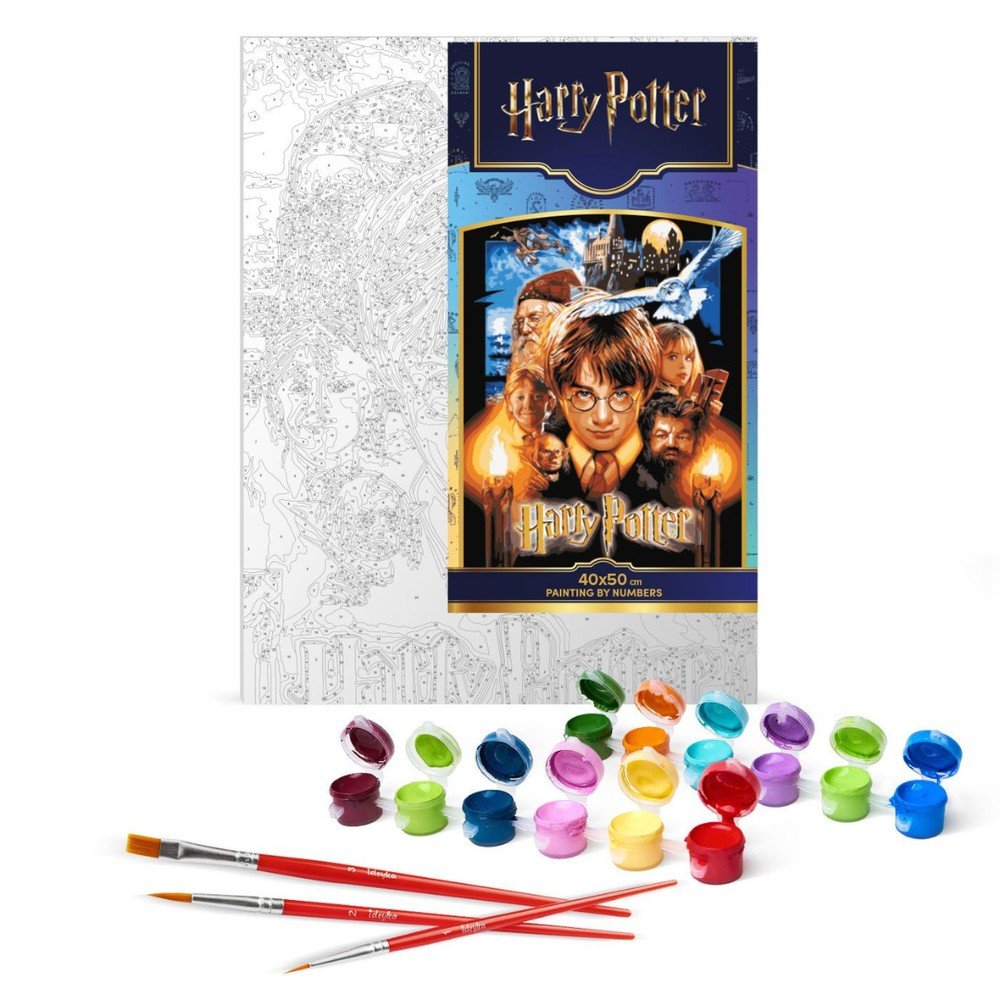 Pintar Por Números Harry Potter Póster