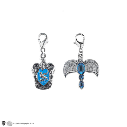 Set de 2 Charms Ravenclaw (escudo y diadema)