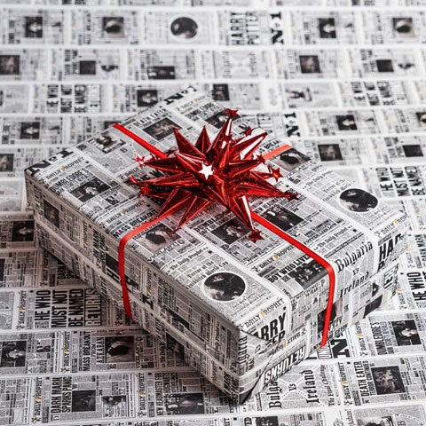 Papel de regalo y cuadernos MinaLima - Gaceta Mágica-Harry Potter