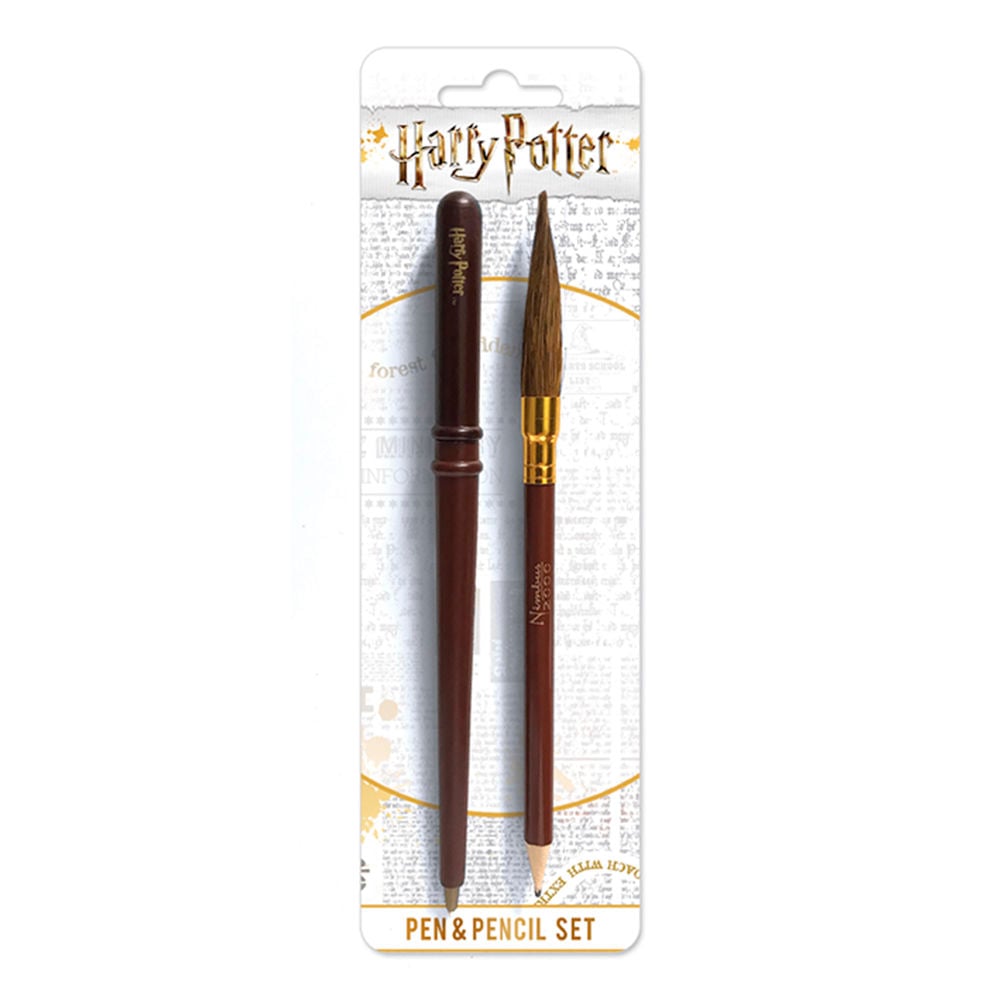 Set bolígrafo y lapicero de Varita y Escoba