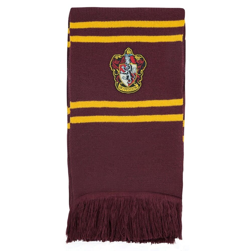 Bufanda Edición Deluxe Harry Potter Escudo Gryffindor