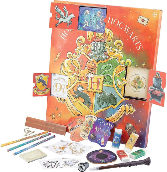 Calendario de Adviento, 24 Regalos Oficiales Harry Potter Hogwarts