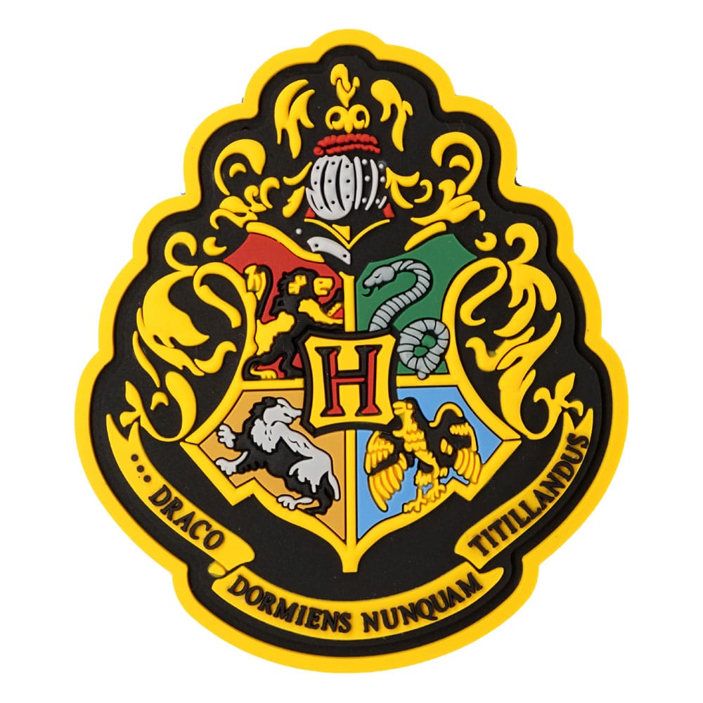 (PRE VENTA) Harry Potter Soft Touch Imán Hogwarts Crest