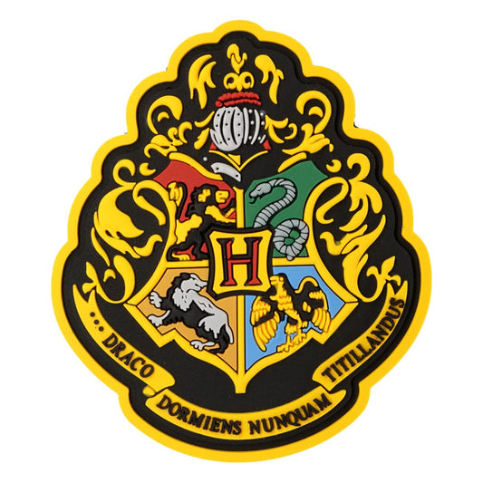 (PRE VENTA) Harry Potter Soft Touch Imán Hogwarts Crest