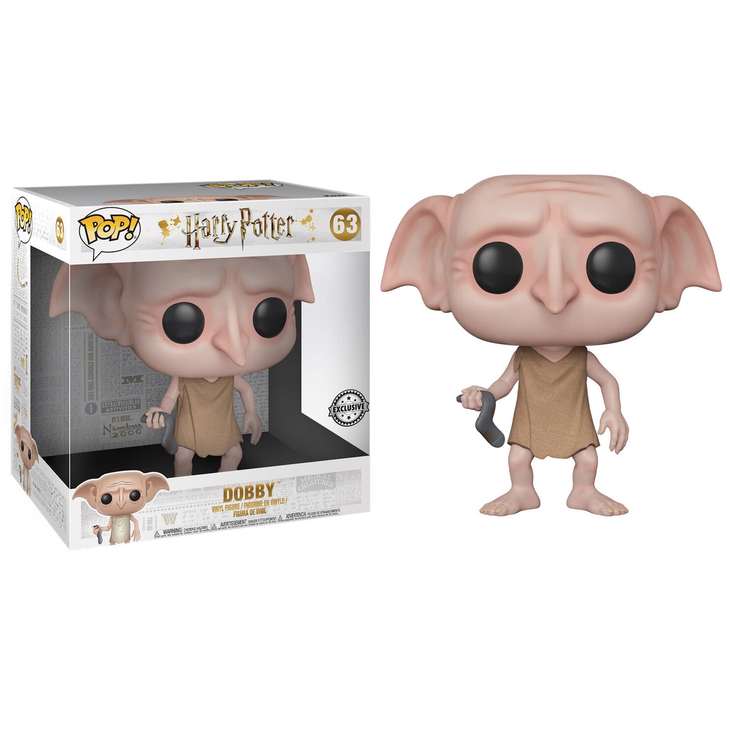 Figura POP Harry Potter Dobby Exclusivo 23cm