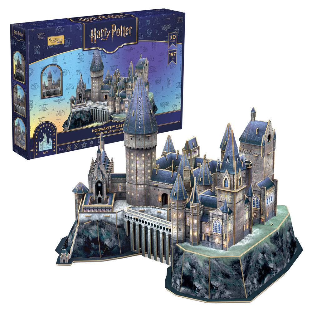 (PRE VENTA) Juego Castillo De Hogwarts Puzzle 3D: Harry Potter
