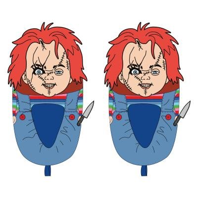 Zapatillas De Casa 3D Aplicaciones Chucky T42-43