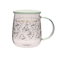 Taza Cristal Disney Con Tapa Bambi