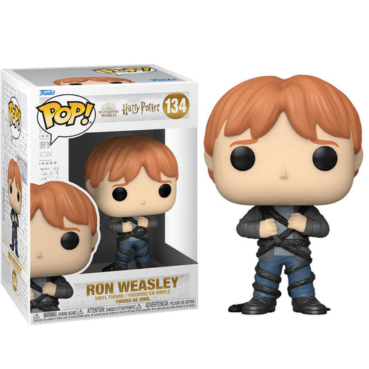 Figura POP Harry Potter Anniversary Ron en Lazo del DIablo