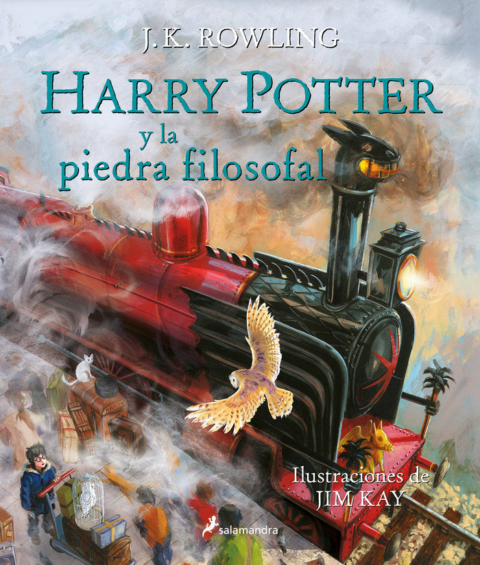 Harry Potter 1 La Piedra Filosofal Ilustrado