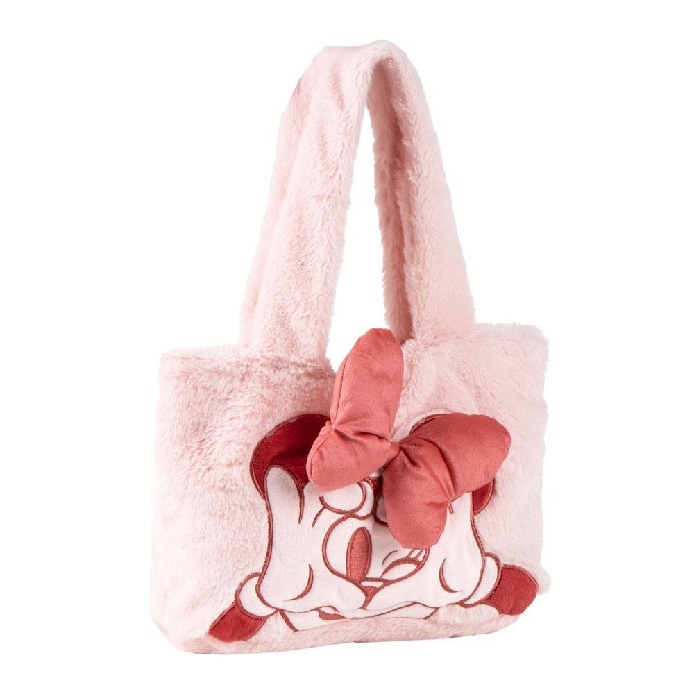 Bolsa De Tela Shopping Peluche Minnie
