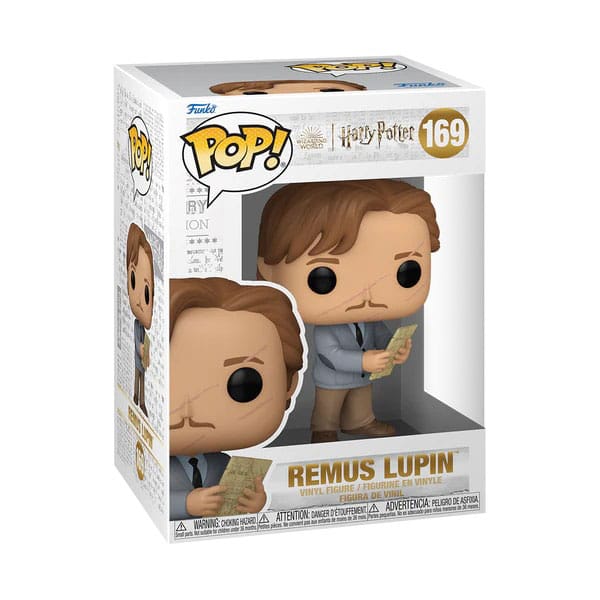 Harry Potter Figura POP! Movies Vinyl Lupin con Mapa 9 cm