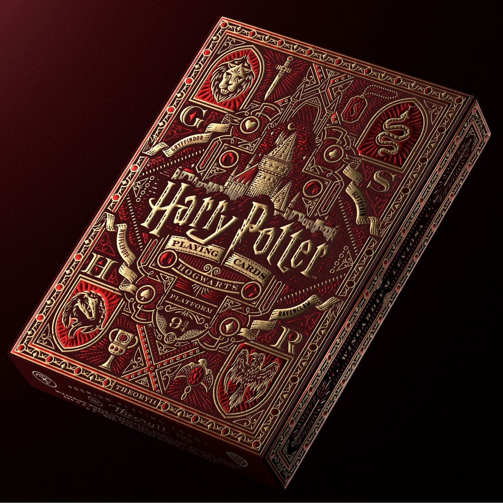 Harry Potter Baraja de cartas Red Version (Gryffindor)