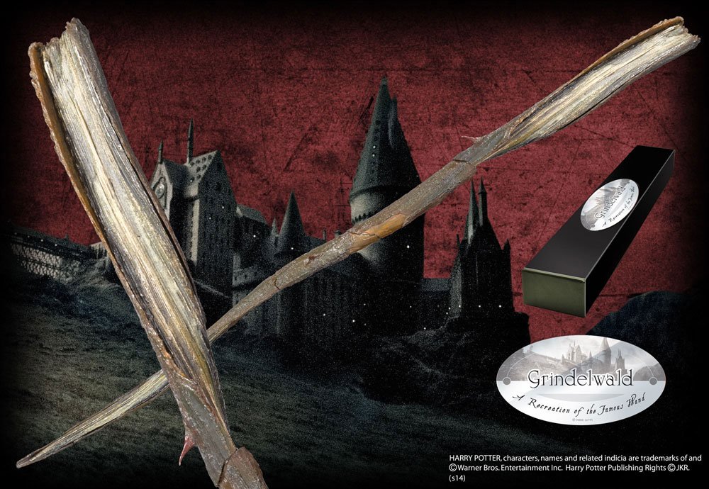 Harry Potter Varita Mágica Grindelwald (edición carácter)