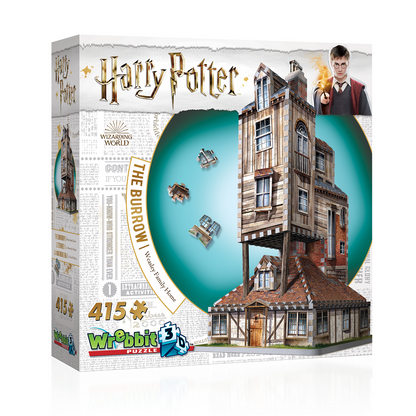 Harry Potter Puzzle 3D Madriguera Weasley (415 piezas)