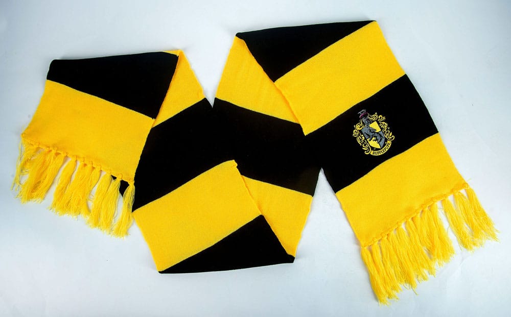 Harry Potter Bufanda Hufflepuff Bold Stripes (Hanger) 160 cm