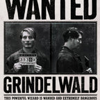 Tarjeta de felicitación lenticular Se busca Grindelwald - Animales Fantásticos Minalima-Harry Potter (Copia)