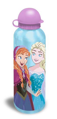 Botella Aluminio 500Ml + Sandwichera Frozen