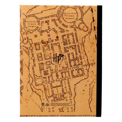 Harry Potter Libreta con luz Mapa del Merodeador