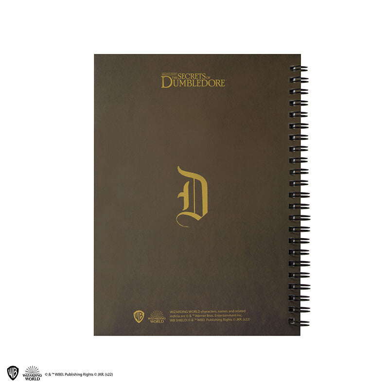 Cuaderno espiral Escudo familia Dumbledore