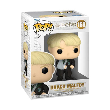 Harry Potter Figura POP! Movies Vinyl Malfoy con brazo roto 9 cm