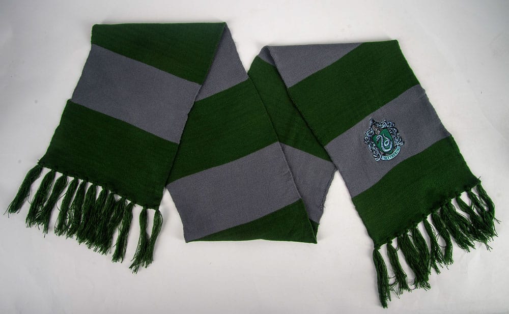 (PRE VENTA) Harry Potter Bufanda Slytherin Bold Stripes (Hanger) 160 cm