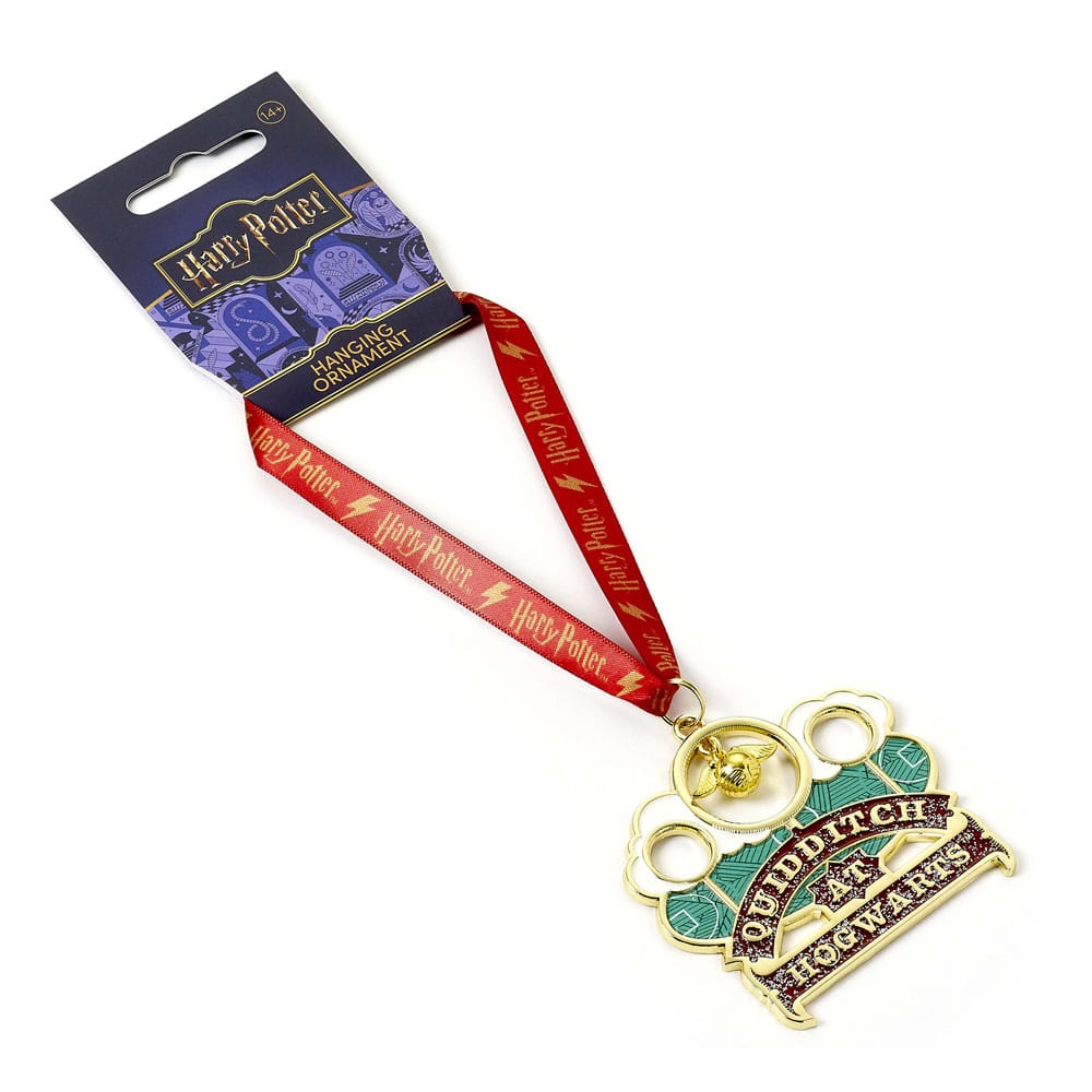 Harry Potter Bola de Navidad Quidditch (Dorado)