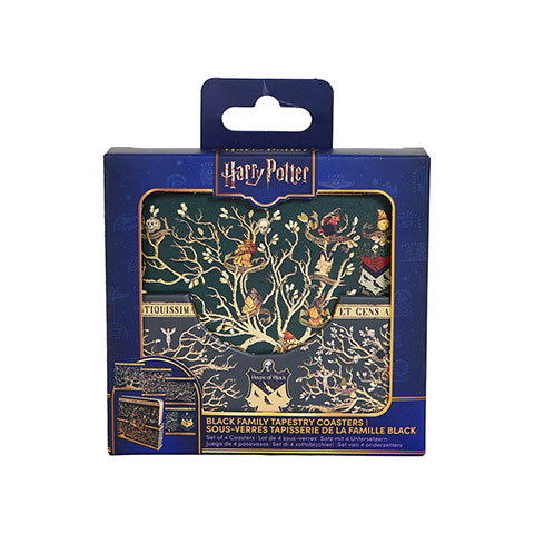 Juego de 4 posavasos - Familia Black - Harry Potter