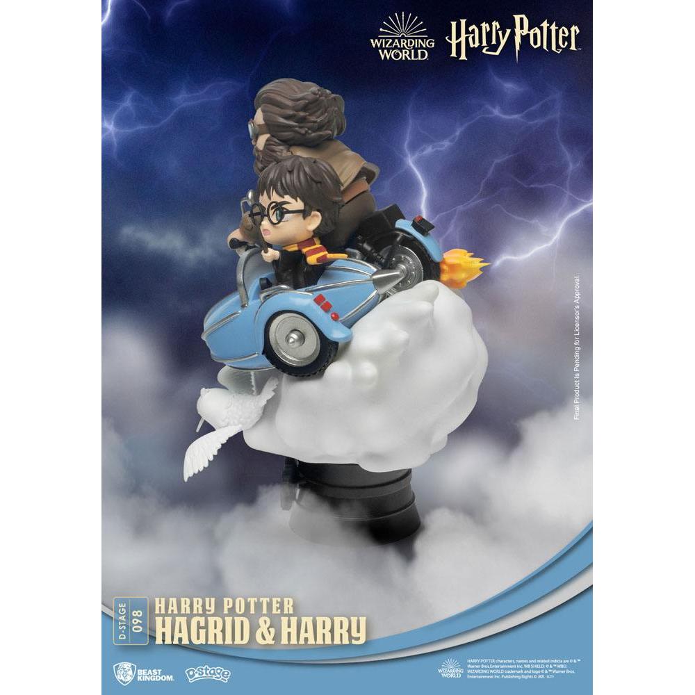 Harry Potter Diorama PVC D-Stage Hagrid & Harry New Version 15 cm