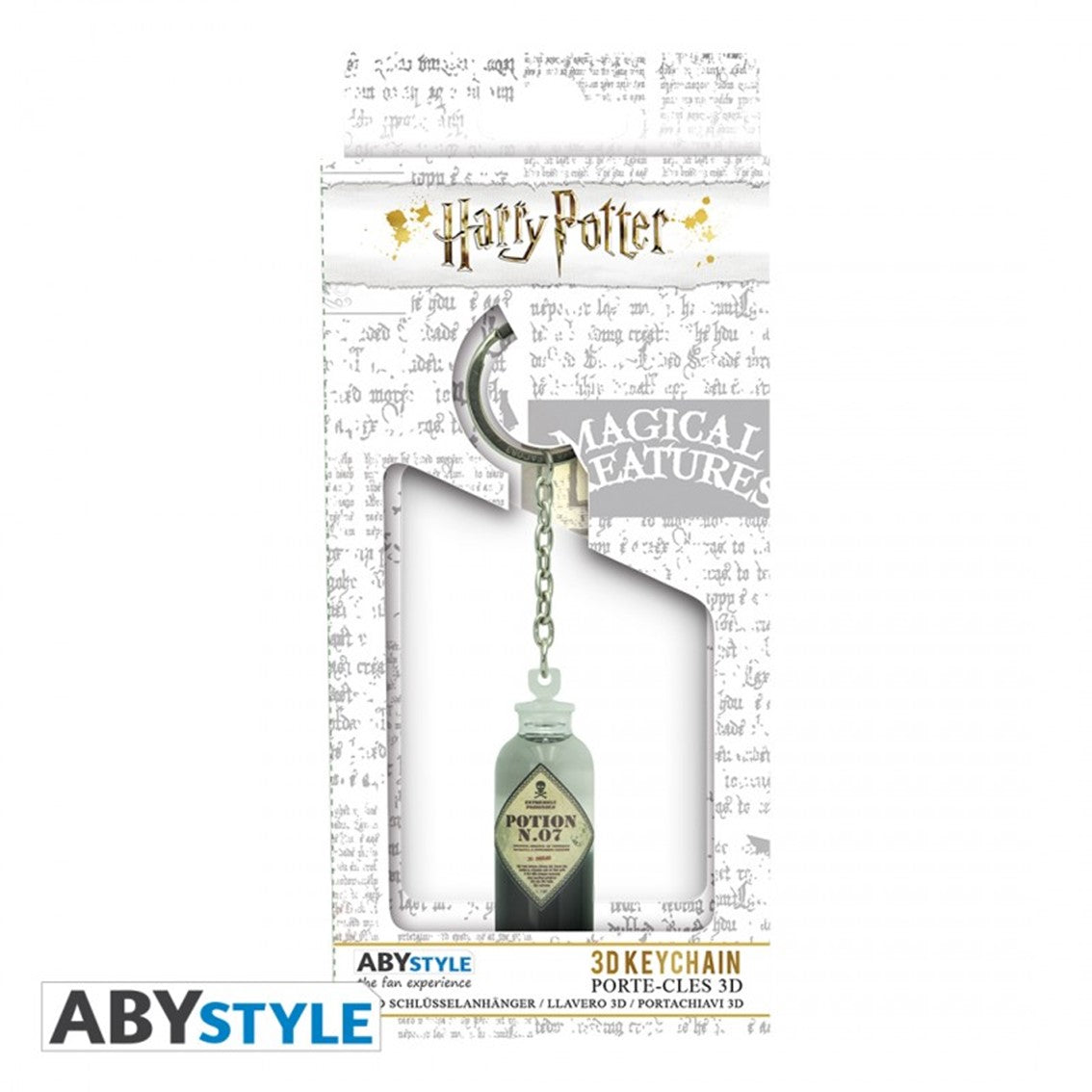 Llavero 3D Abystyle Harry Potter Pocion Nº07