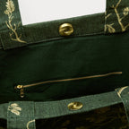 Bolso tote de tapicería MinaLima negro - Harry Potter