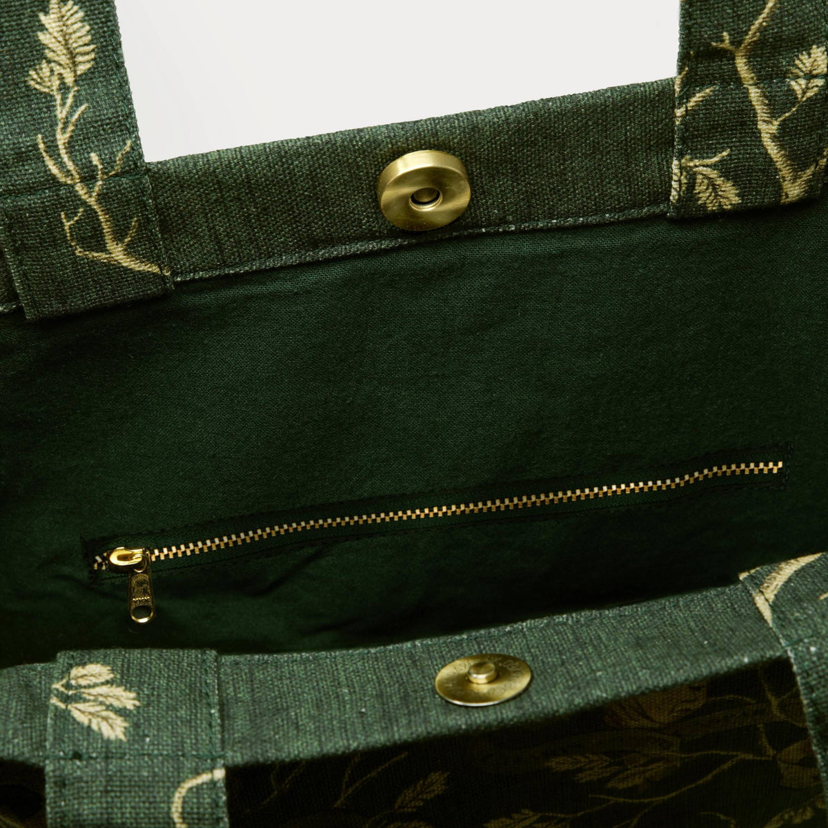 Bolso tote de tapicería MinaLima negro - Harry Potter