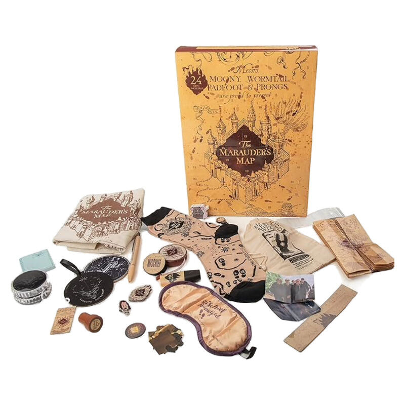(PRE VENTA) Calendario Adviento Mapa del Merodeador Harry Potter