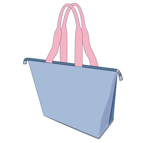 Bolsa Playa Stitch Pastel Surf