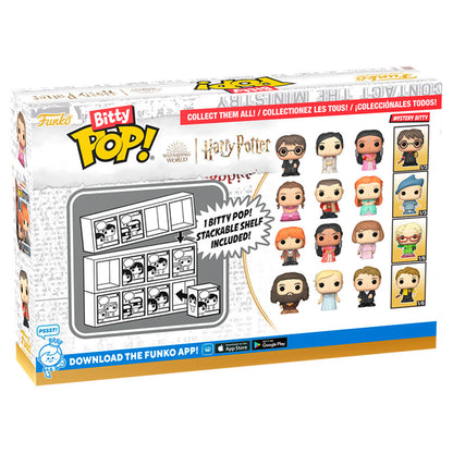 Blister 4 figuras Bitty POP Harry Potter Ron