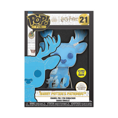 Harry Potter POP! Pin Chapa esmaltada Patronus Harry Potter 10 cm