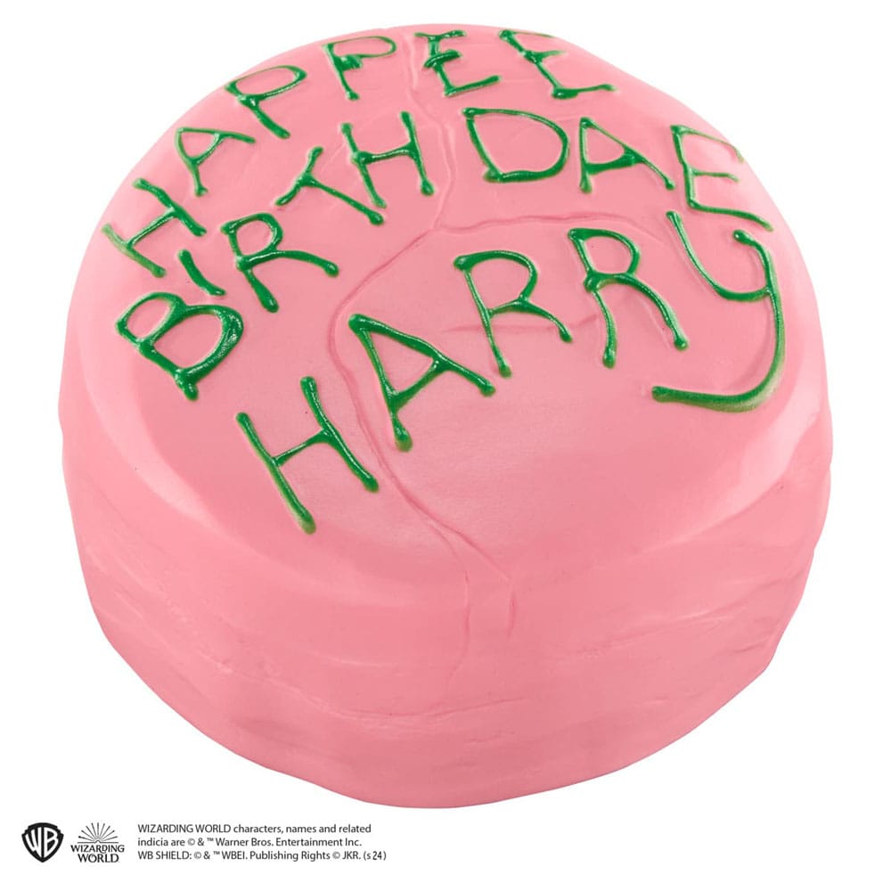 Harry Potter Figura Antiestrés Squishy Pufflums Harry Potter tarta de cumpleaños 14 cm