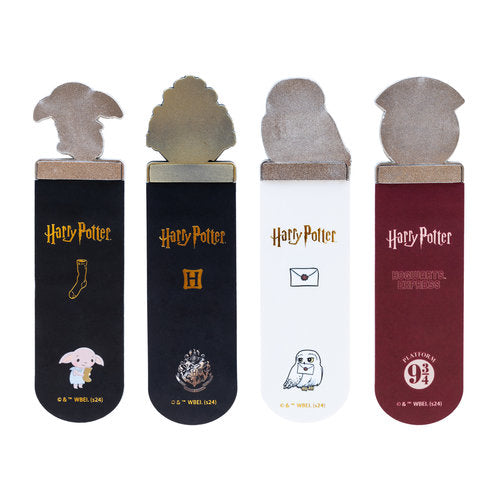 Set De 4 Marcapáginas Harry Potter