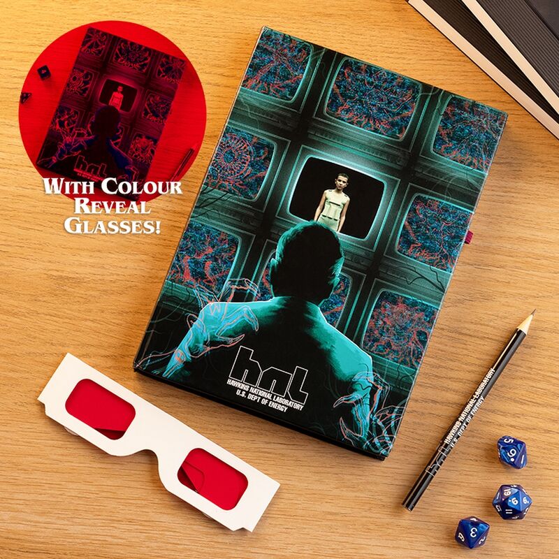 Set de cuaderno y lápiz Stranger Things Laboratorio Hawkins