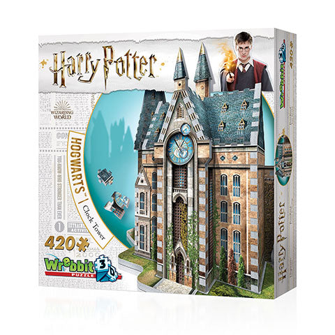 Hogwarts - Torre del Reloj - puzzle 3D Wrebbit