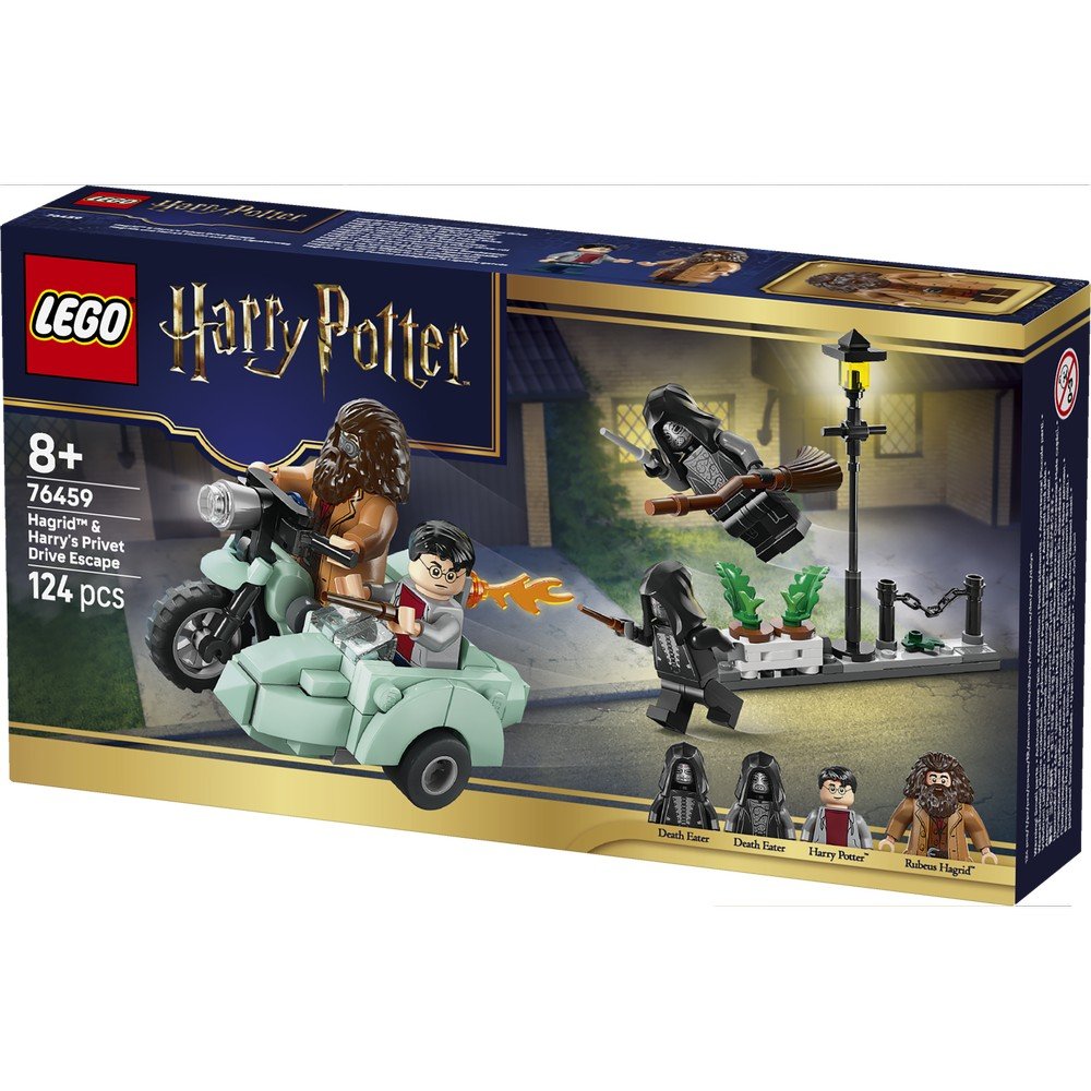 Lego Hagrid Y Harry Huida De Privet Drive
