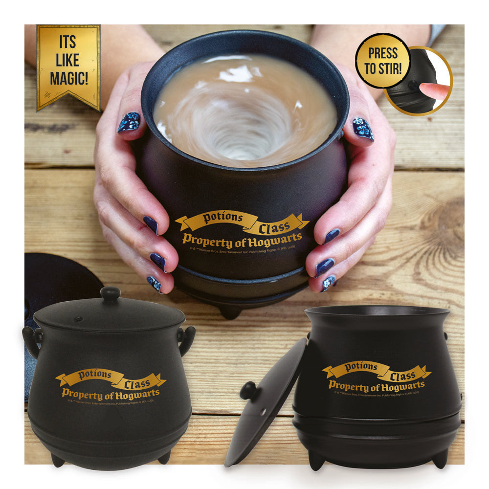 Harry Potter Taza que se remueve sola caldera de Harry Potter