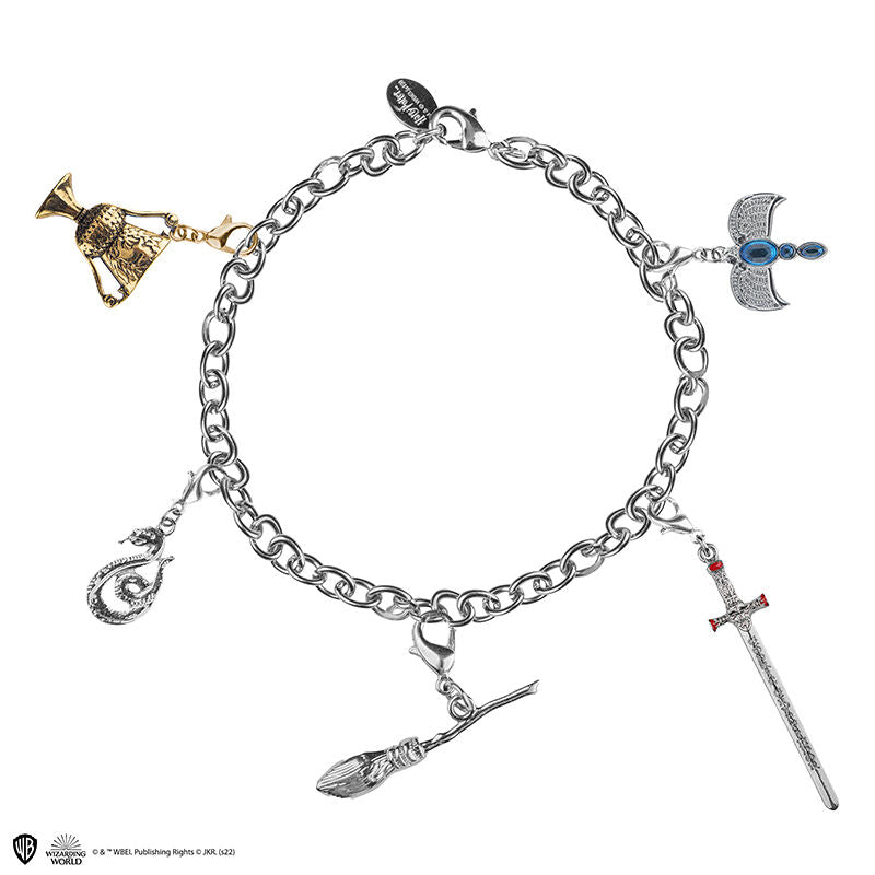 Set de 2 charms Gryffindor (escudo y espada)