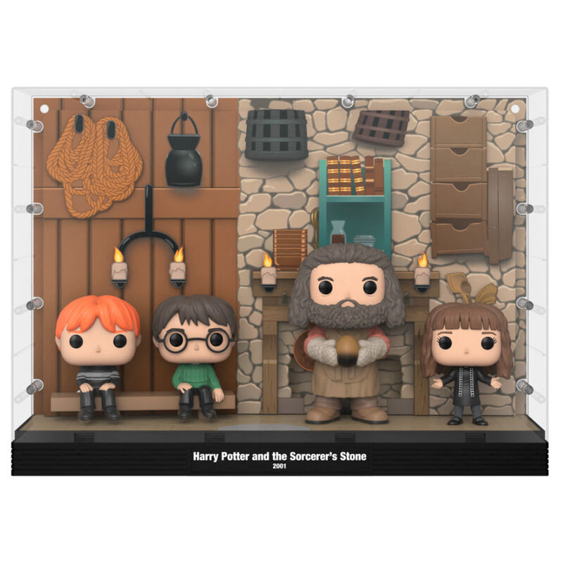 Figura POP Moments Deluxe Harry Potter Cabaña de Hagrid