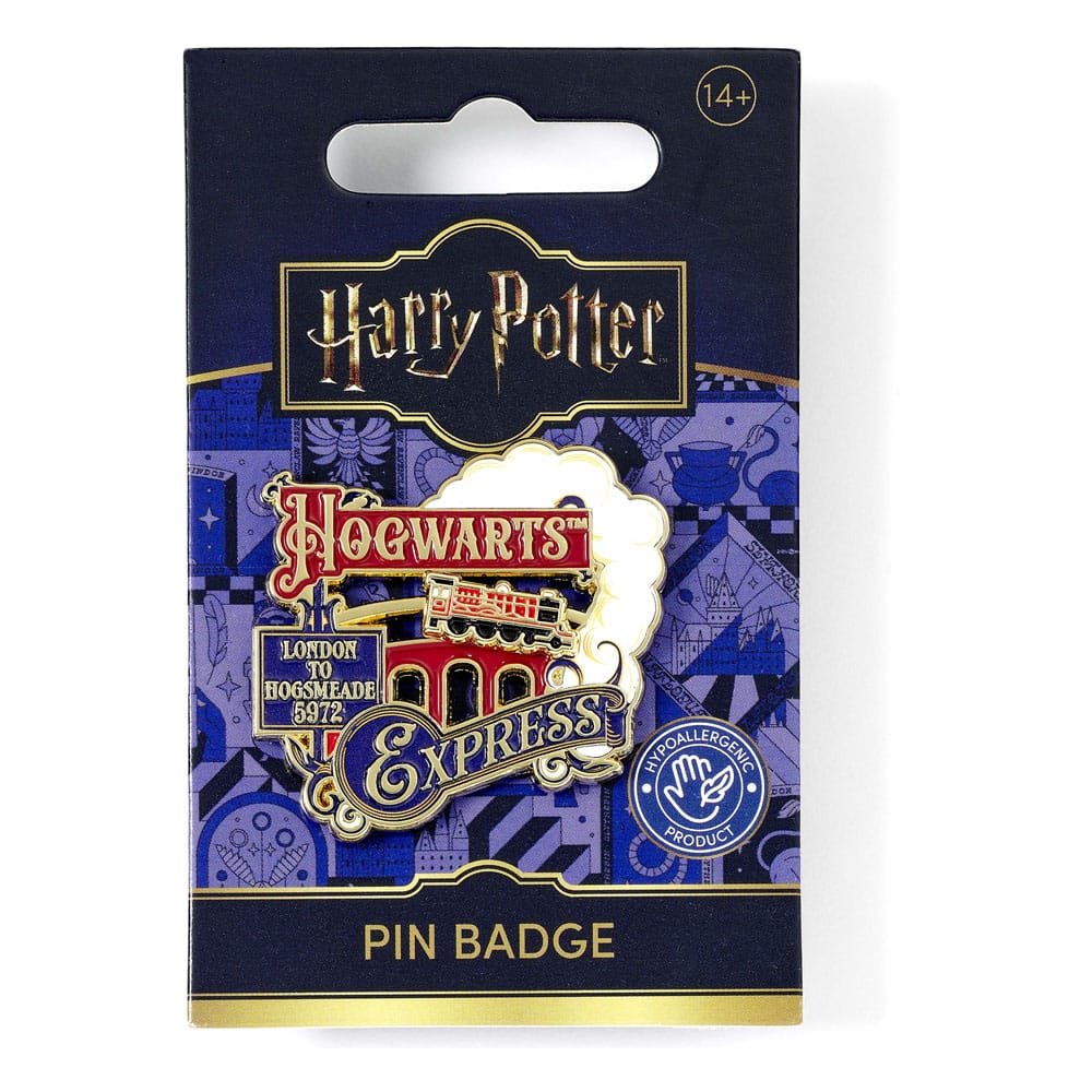 Harry Potter Insignia con alfiler Hogwarts Express (Dorado)